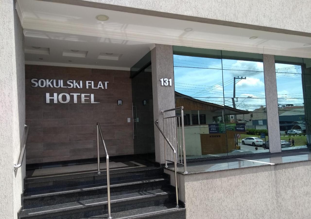 Sokulski Flat Hotel E Restaurante Araucária Exterior foto