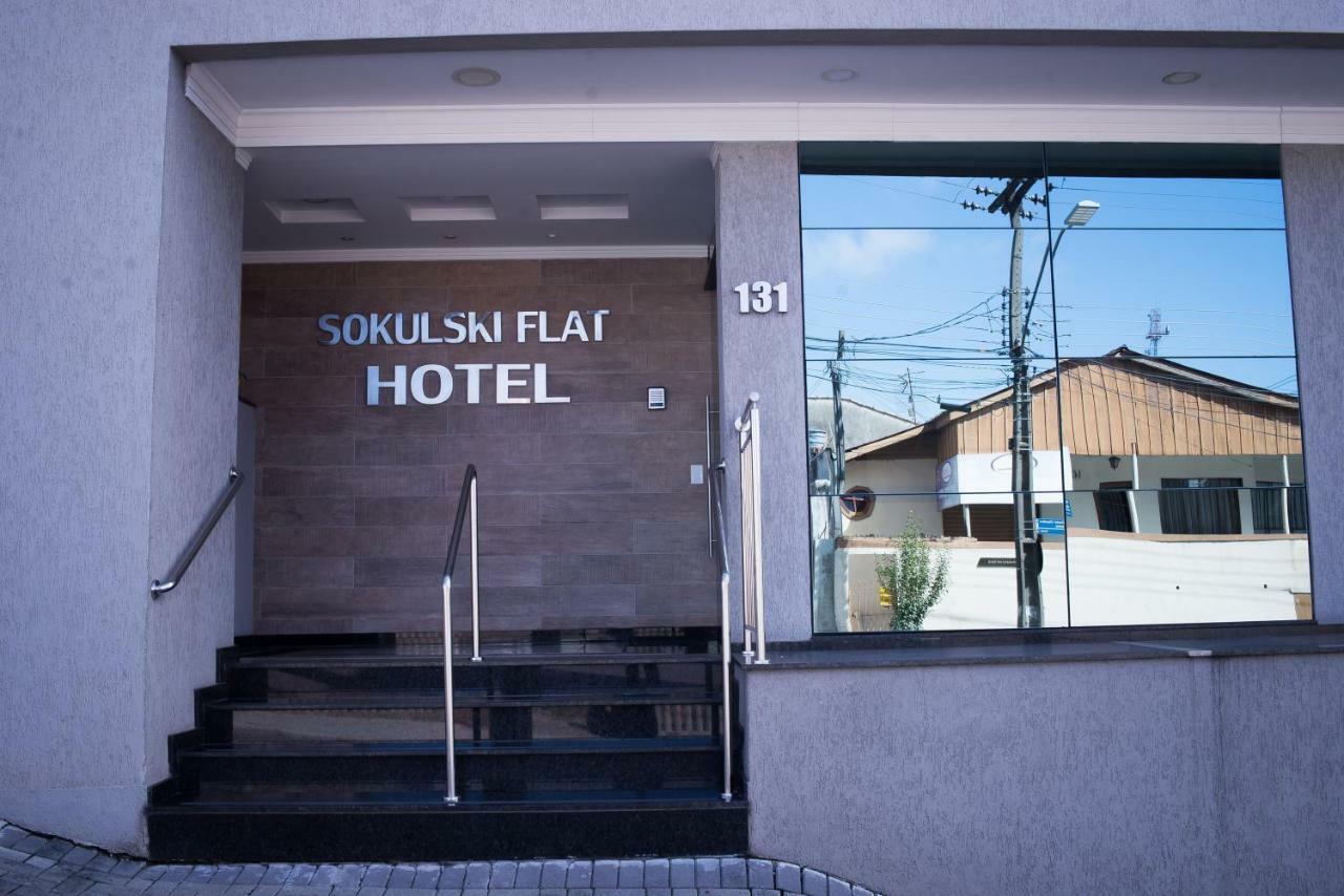 Sokulski Flat Hotel E Restaurante Araucária Exterior foto